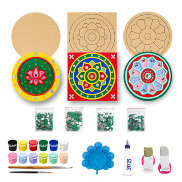 Nibras Lippan Art Kit DIY Art & Craft Kit Creative Painting & Craft Set for Beginners & Art Lovers